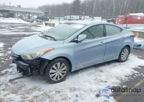 2012 Hyundai Elantra Gls (Ulsan Plant) z USA, uszkodzony, nr VIN KMHDH4AE0CU276926